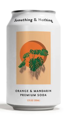 SOMETHING &amp; NOTHING ORANGE &amp; MANDARIN SODA