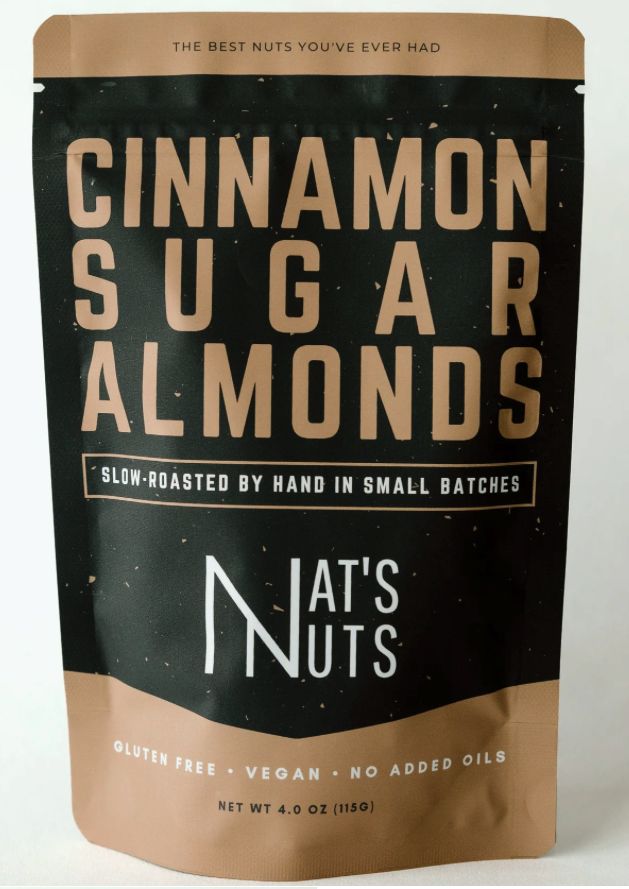 NAT'S NUTS CINNAMON SUGAR ALMONDS