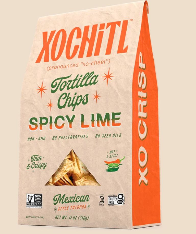 XOCHITL SPICY LIME TORTILLA CHIPS
