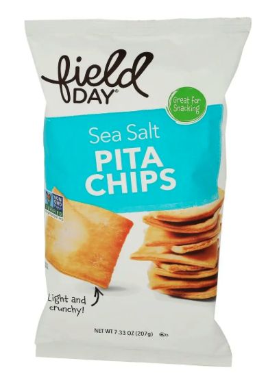 FIELD DAY SEA SALT PITA CHIPS