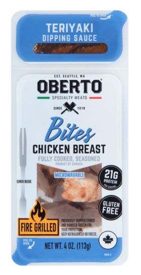 OBERTO CHICKEN SKEWERS WITH TERIYAKI SAUCE