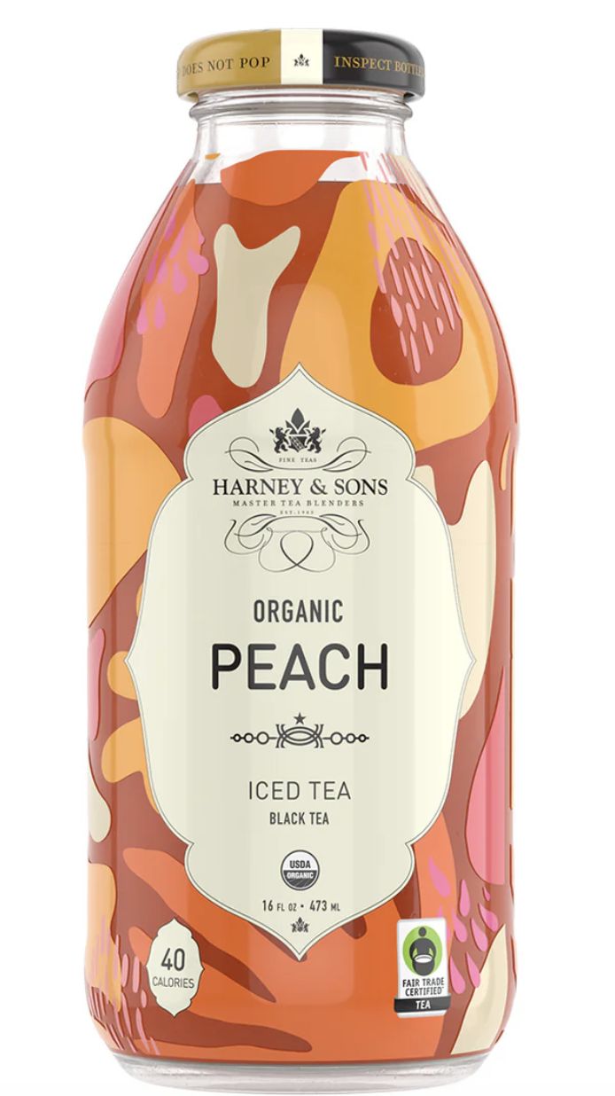 HARNEY &amp; SONS ORGANIC PEACH ICED TEA