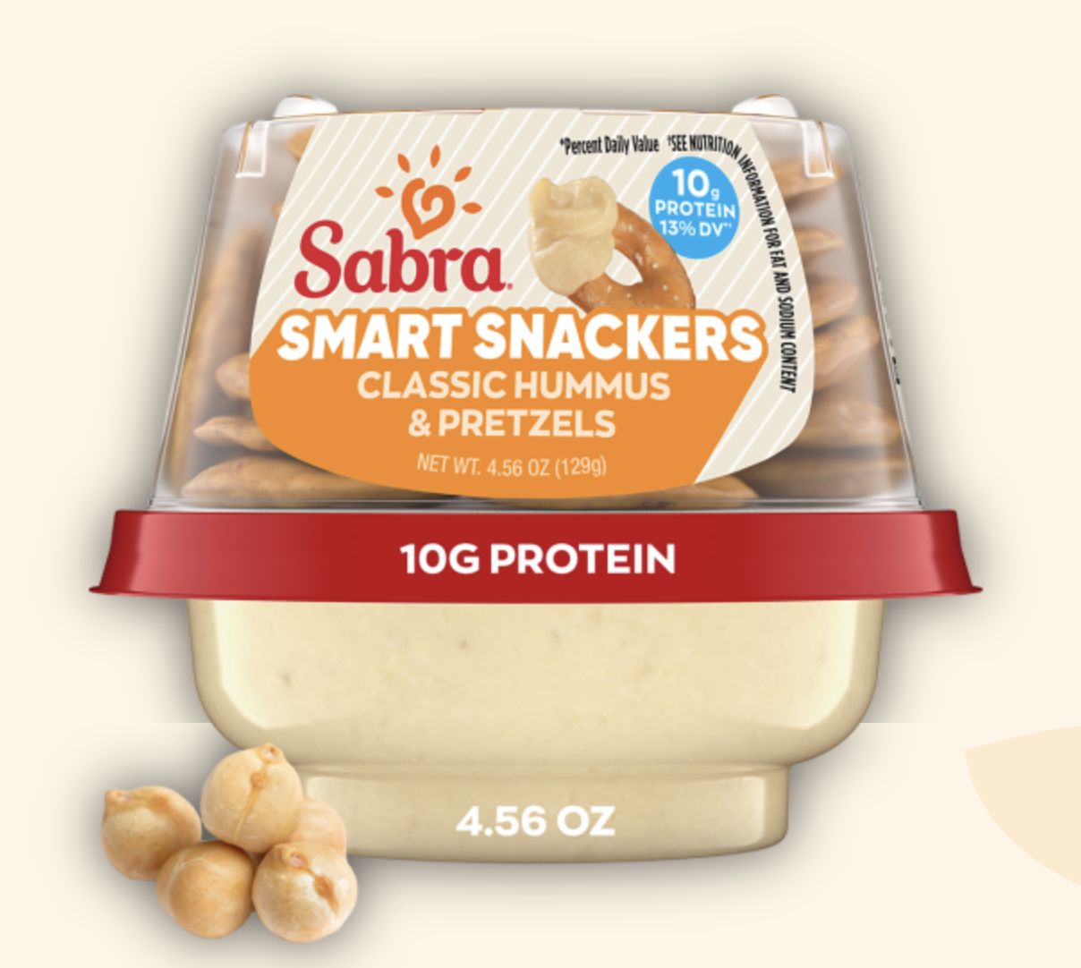 SABRA CLASSIC HUMMUS &amp; PRETZELS