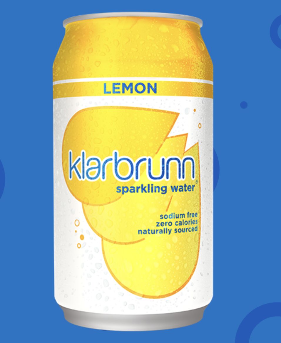 KLARNRUNN LEMON SPARKLING WATER