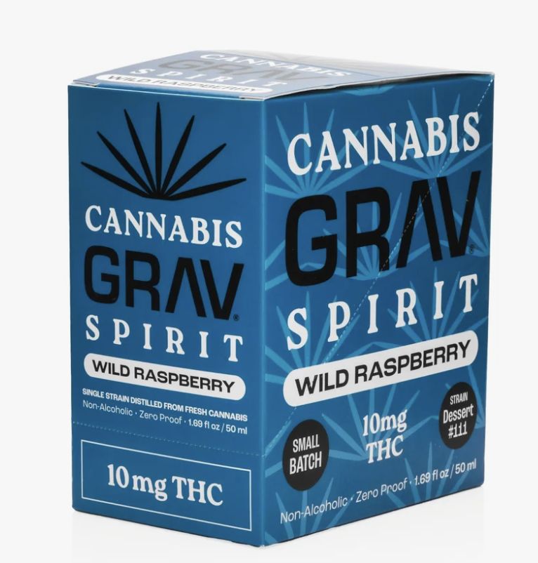 GRAV SPIRIT WILD RASPBERRY 10MG