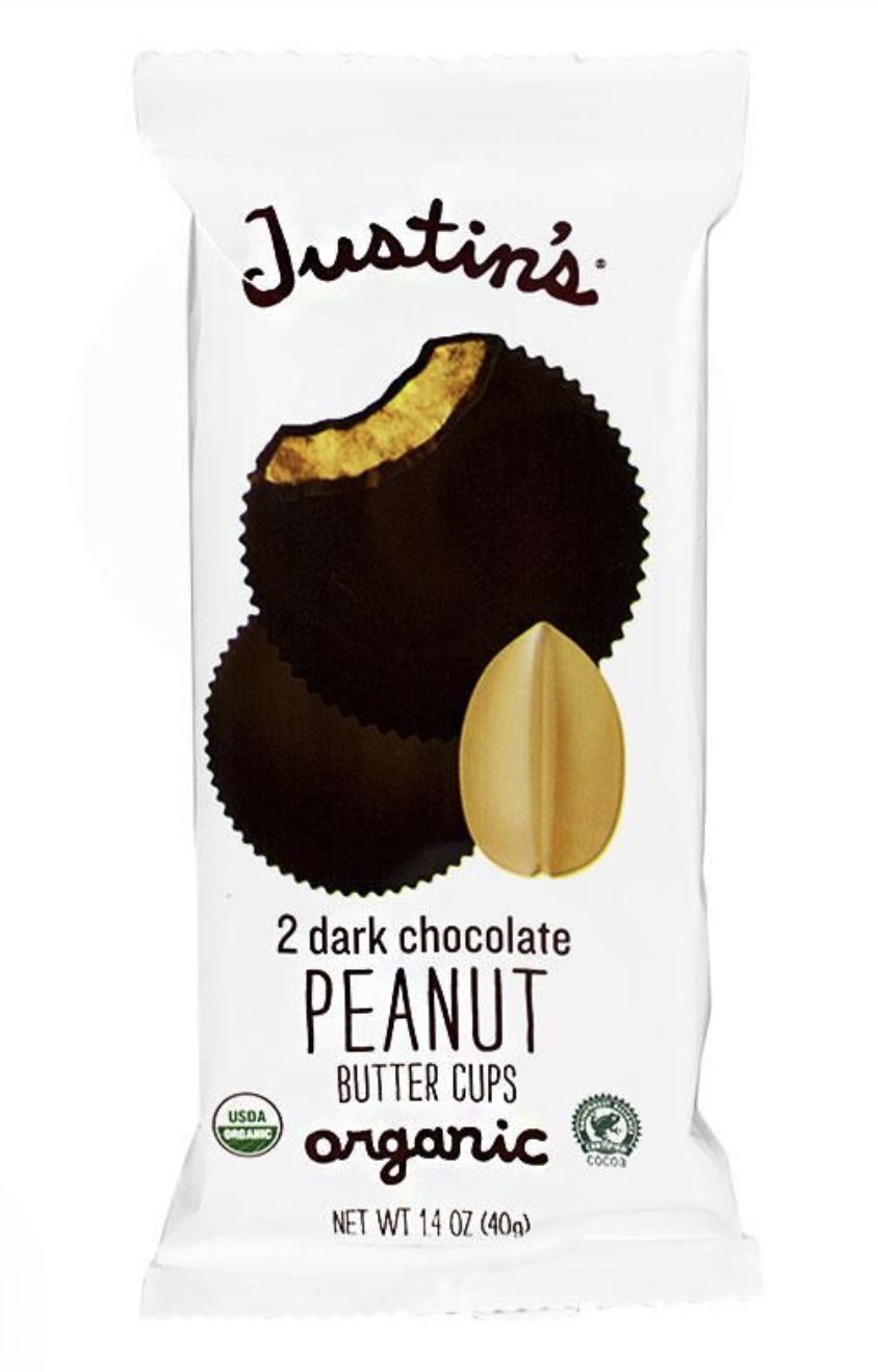 JUSTIN'S DARK CHOCOLATE PEANUT BUTTER CUPS