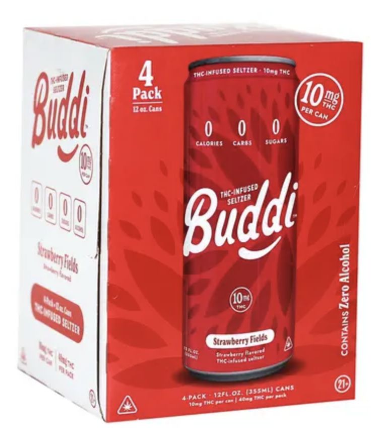 BUDDI STRAWBERRY FIELDS 10MG