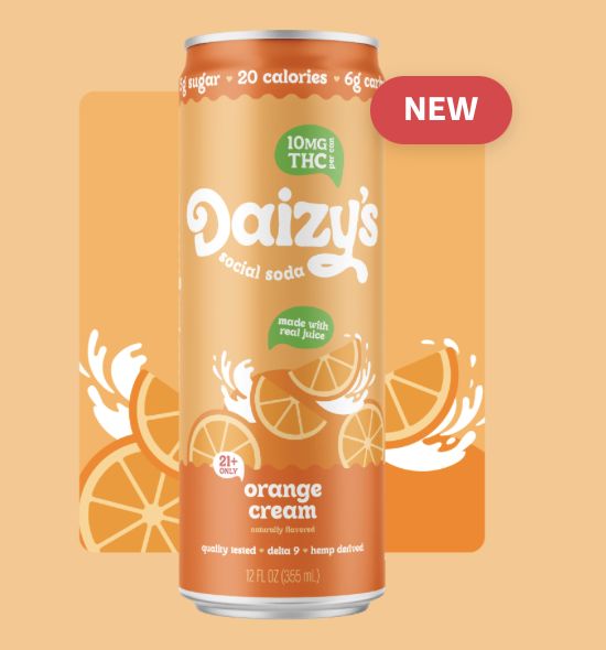 DAIZY'S ORANGE CREAM 10MG