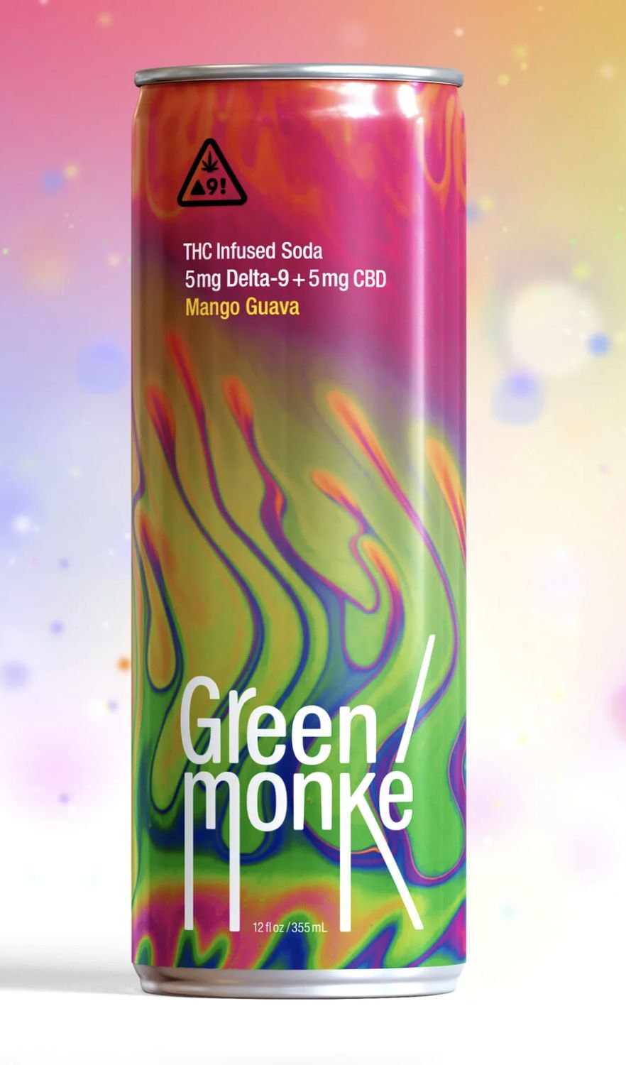 GREEN MONKE' MANGO GUAVA 5MG-THC 5MG-CBD