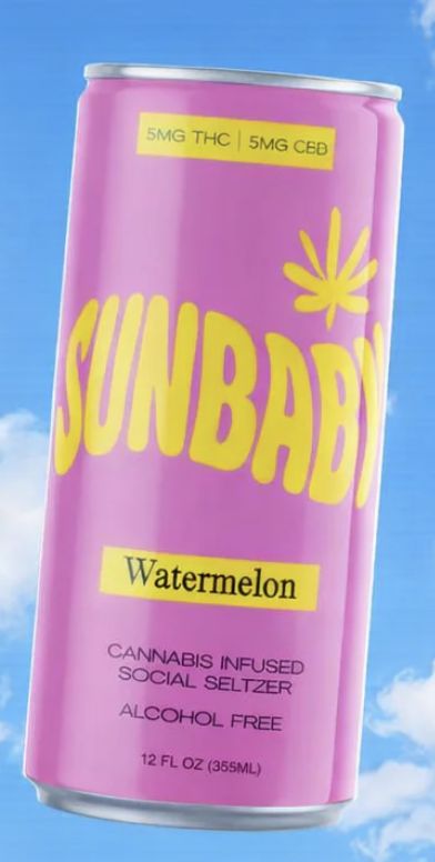 SUNBABY WATERMELON 5MG-THC 5MG-CBD