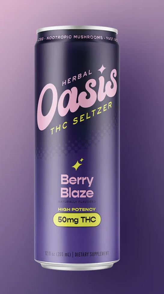 HERBAL OASIS BERRY BLAZE 50MG