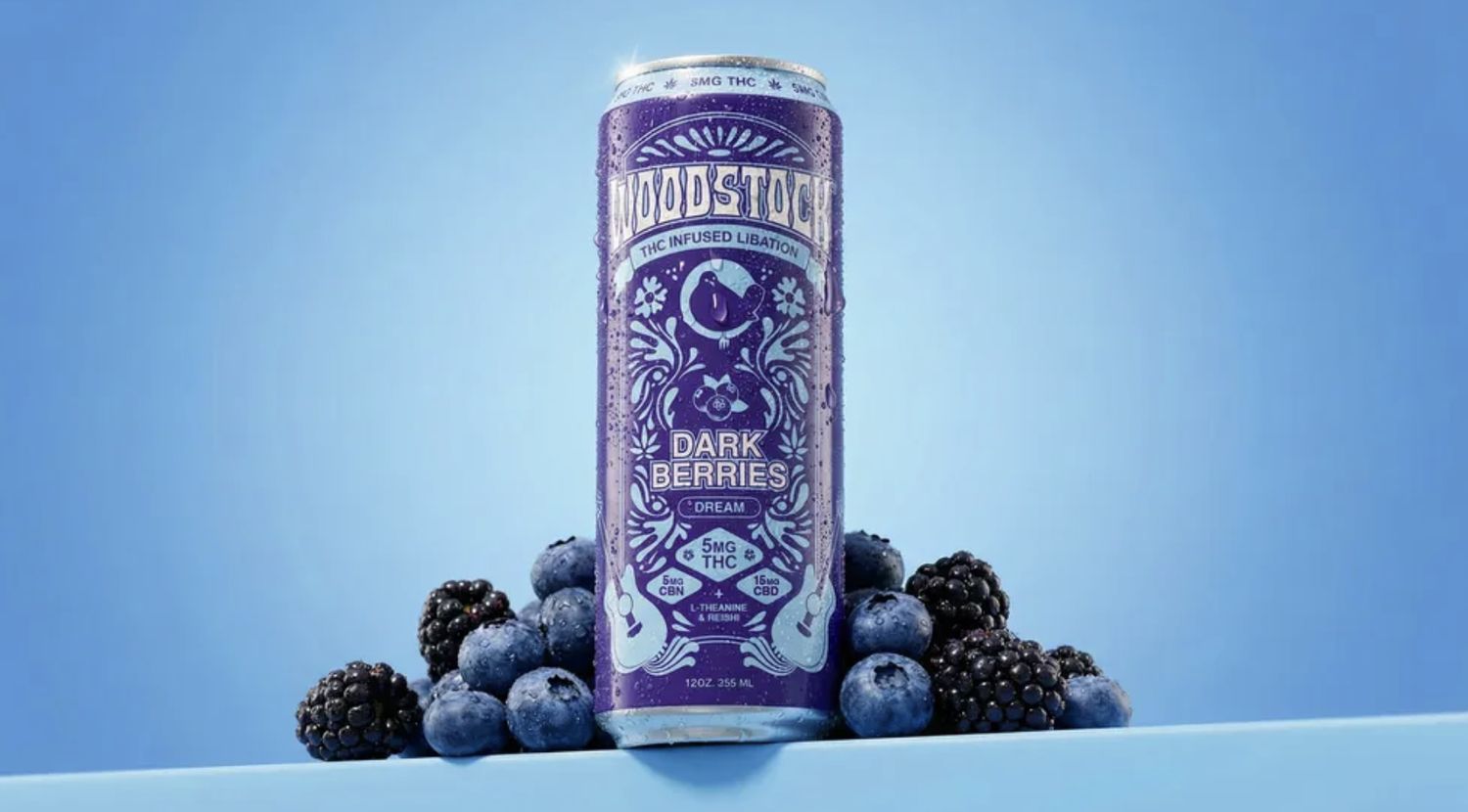 WOODSTOCK DARK BARRIES 5MG THC 5MG CBN 15MG CBD