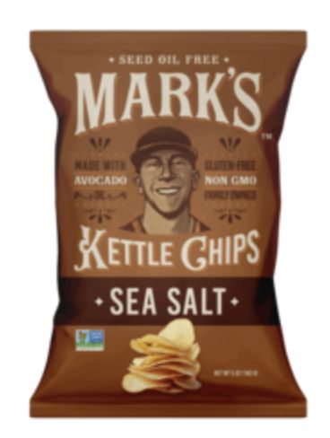 MARK'S SEA SALT KETTLE CHIPS
