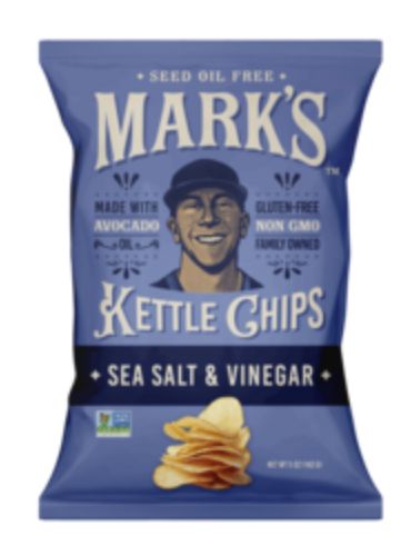 MARK'S SEA SALT &amp; VINEGAR KETTLE CHIPS
