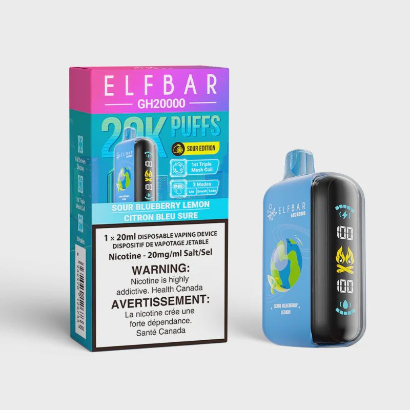 Elf Bar 20K - Sour Blueberry Lemon