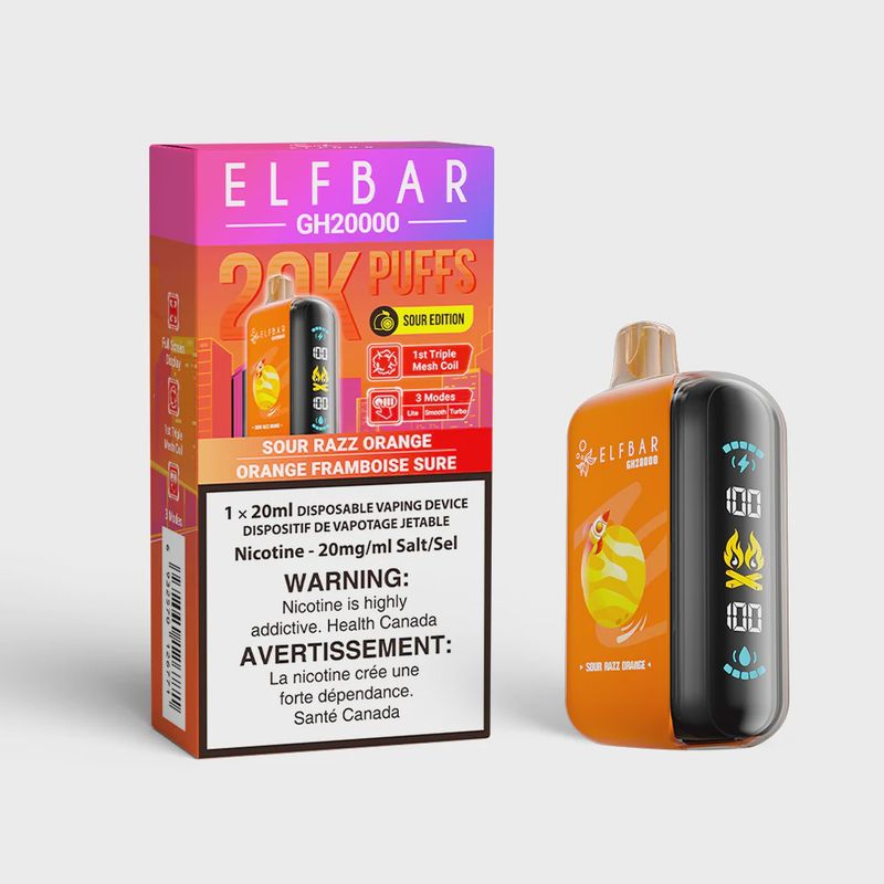 Elf Bar 20K - Sour Razz Orange
