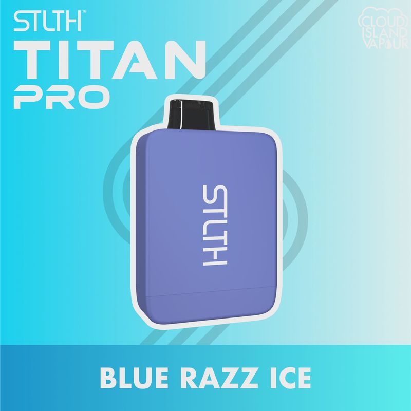 STLTH Titan Pro - Blue Razz Ice - 15K