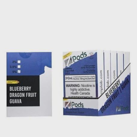 Z Pods - Blueberry Dragon Fruit Guava -5%