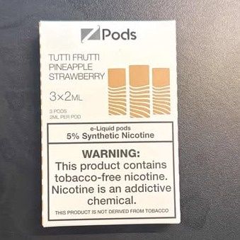 Z Pods - Tutti Fruitty Pineapple Strawberry - 5%