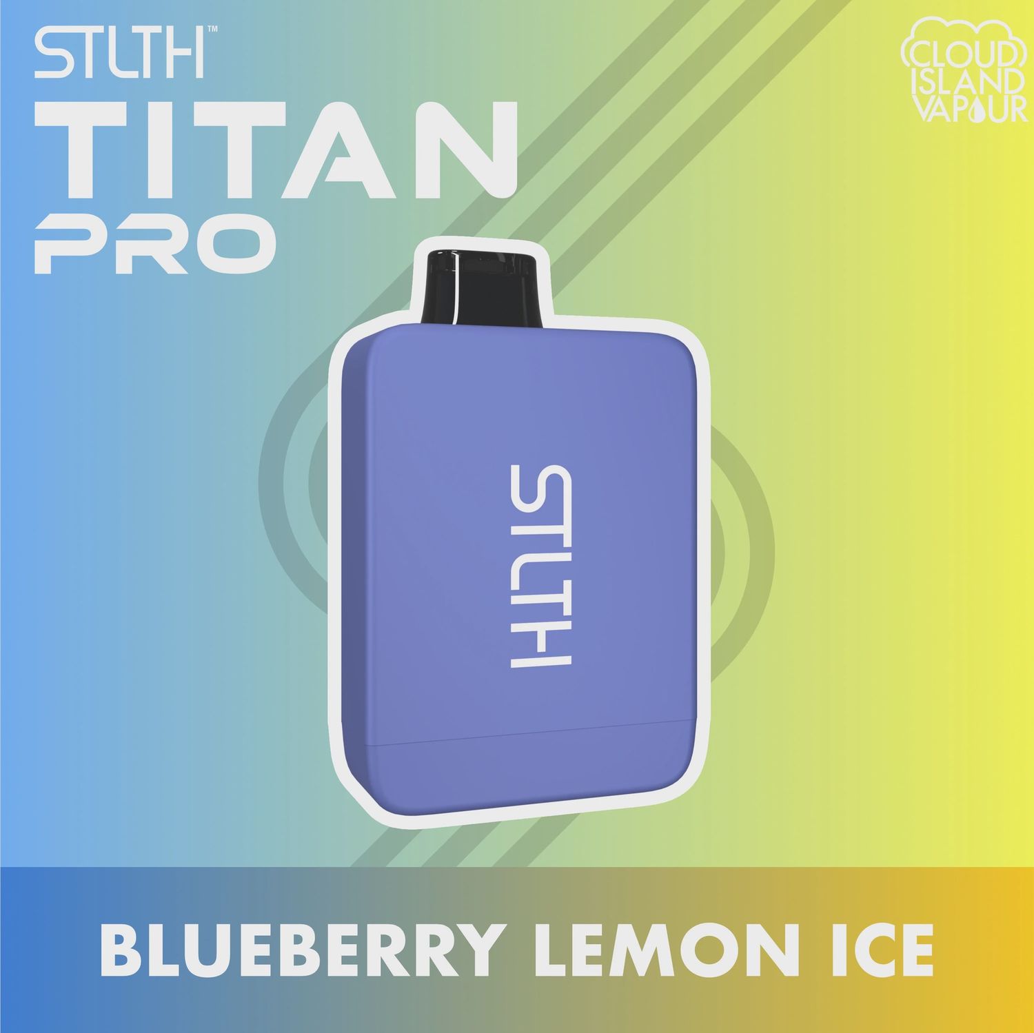 STLTH Titan Pro - Blueberry Lemon Ice - 15K