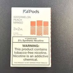 Z Pods - Watermelon Peach Mango - 5%