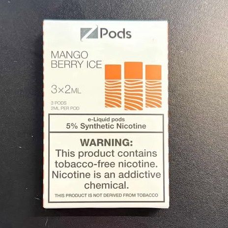 Z Pods - Mango Berry Ice - 5%