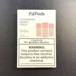 Z Pods - Strawberry Mango Peach - 5%