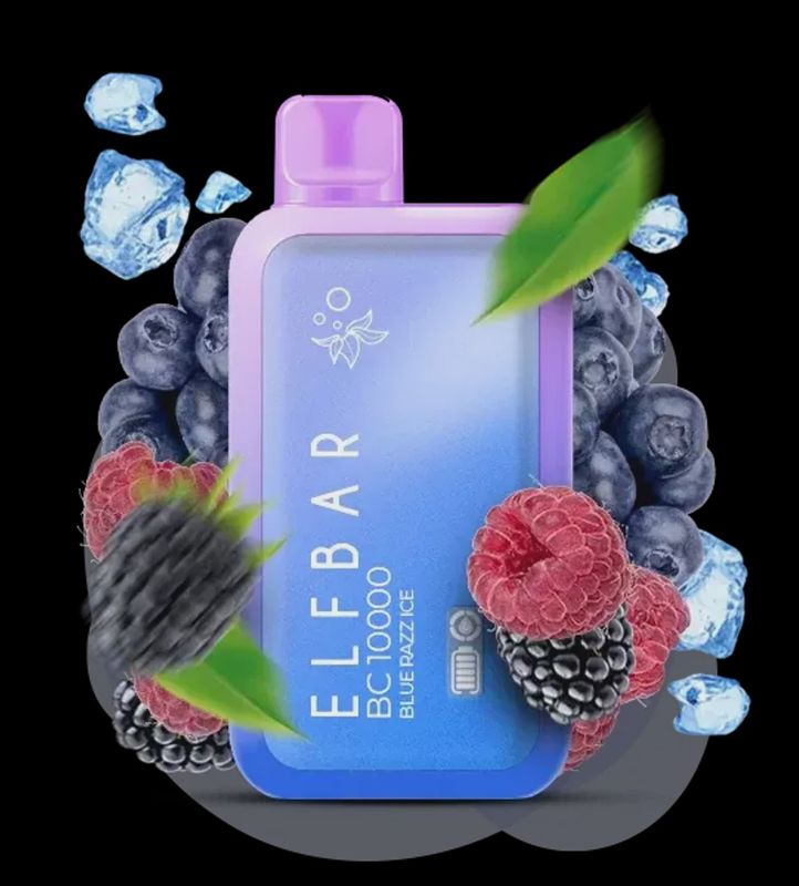 Elf Bar BC10000 - Blue Razz Ice