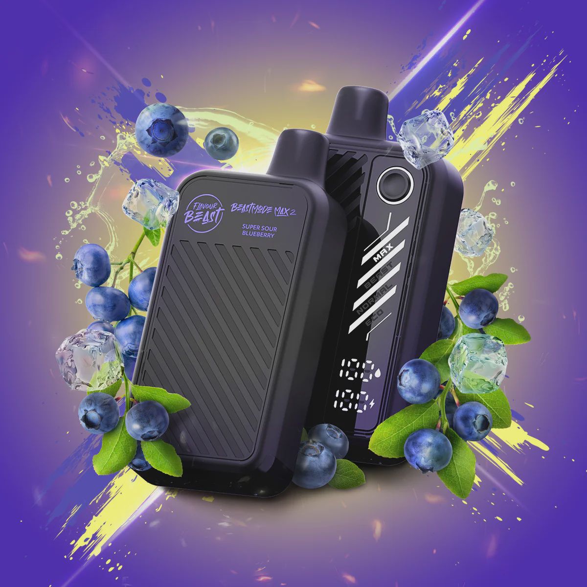 Beast Mode Max 2 - Super Sour Blueberry - 50K