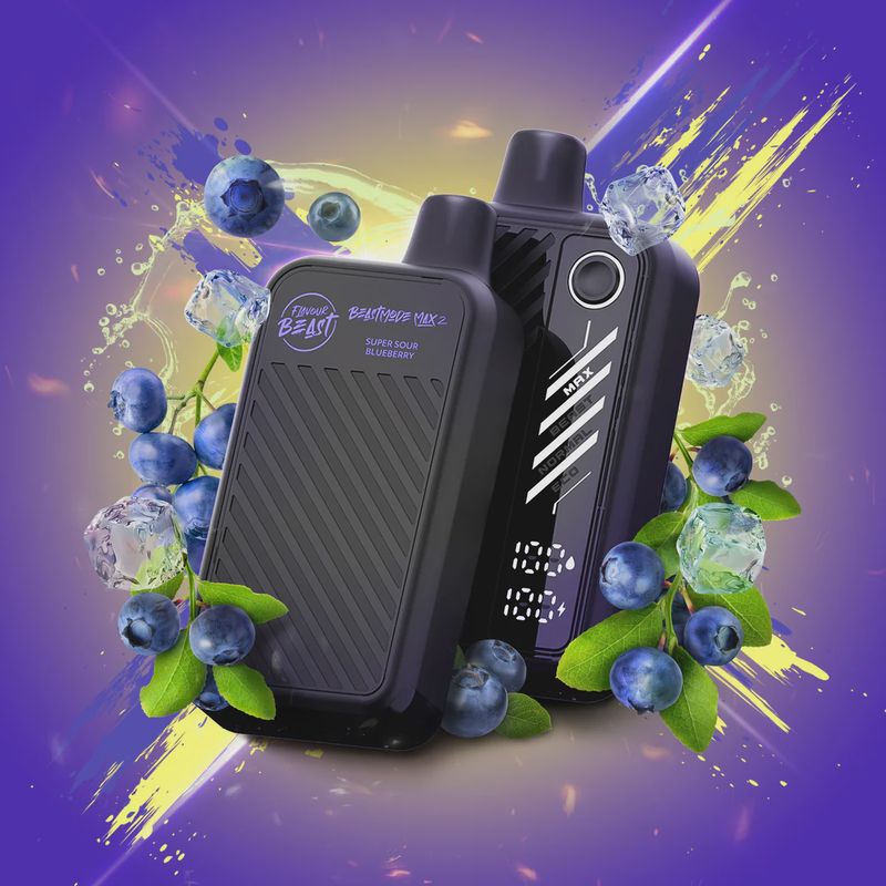 Beast Mode Max 2 - Super Sour Blueberry - 50K