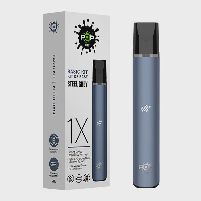 Pop Hit - Basic Device Kit - Steel Grey