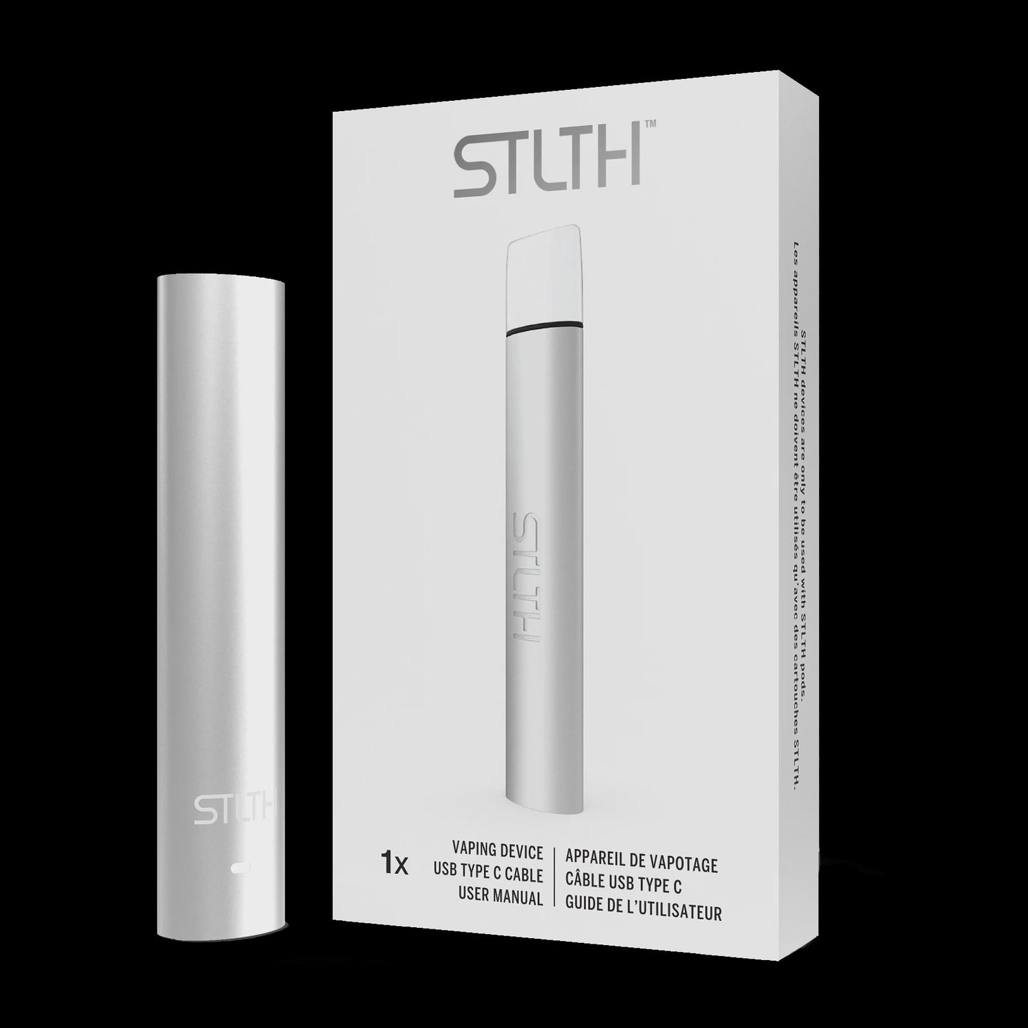 STLTH - Basic Device - Silver Metal