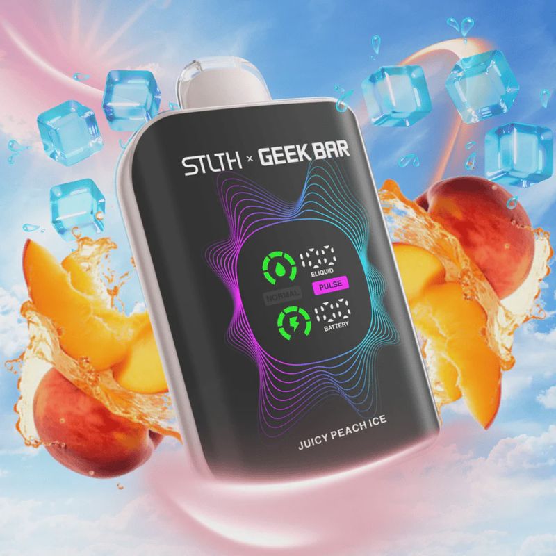 STLTH Geek Bar - Juicy Peach Ice - 80K