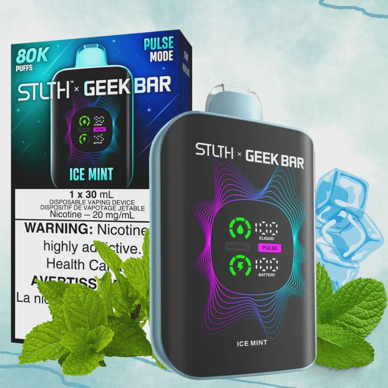 STLTH Geek Bar - Ice Mint - 80K