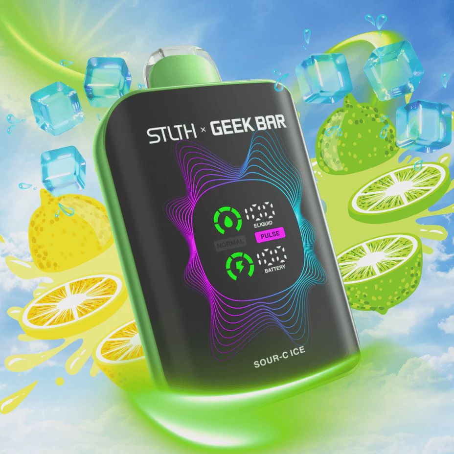 STLTH Geek Bar - Sour C Ice - 80K