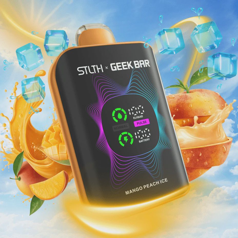 STLTH Geek Bar - Mango Peach Ice - 80K