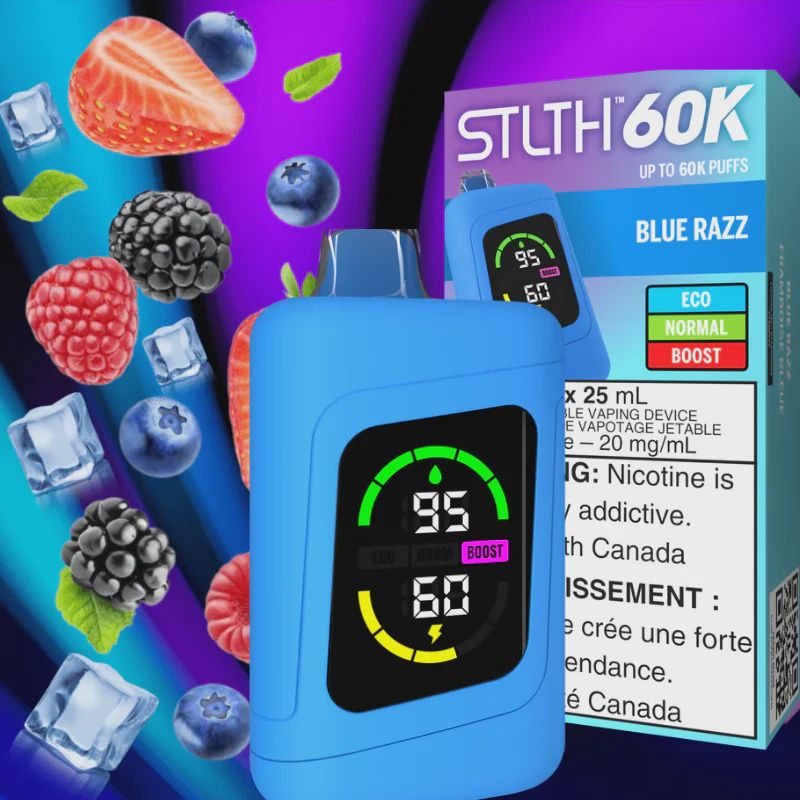 STLTH 60K - Blue Razz