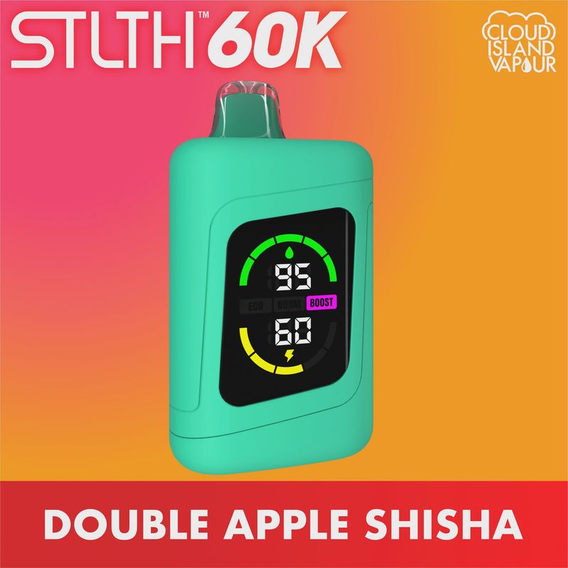 STLTH 60K - Double Apple Shisha