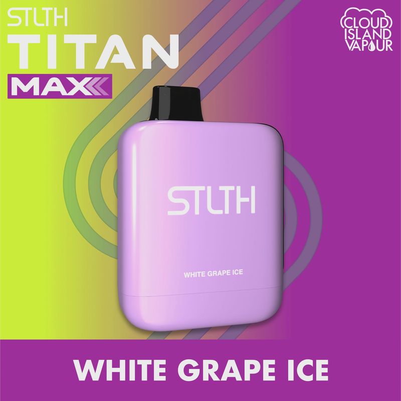 STLTH Titan Max - White Grape Ice - 50K