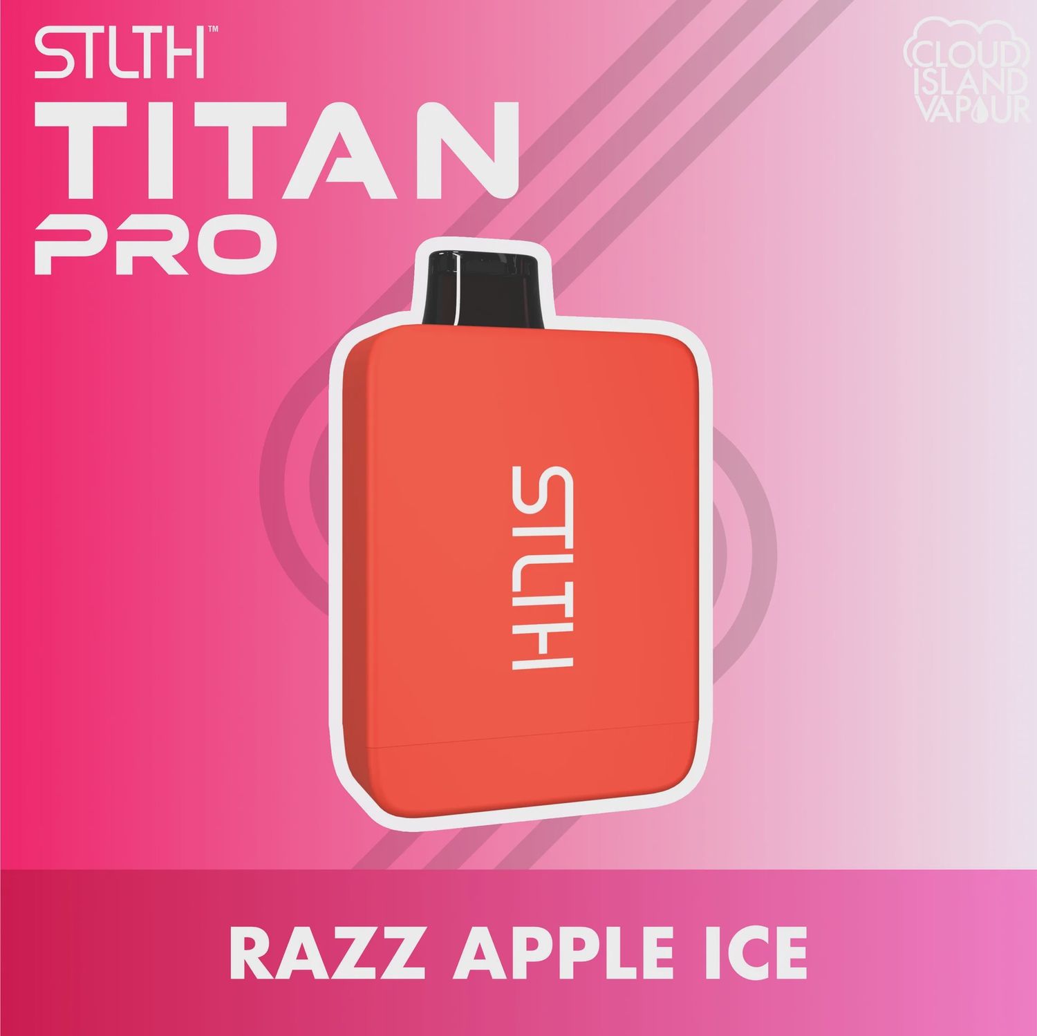 STLTH Titan Pro - Razz Apple Ice - 15K