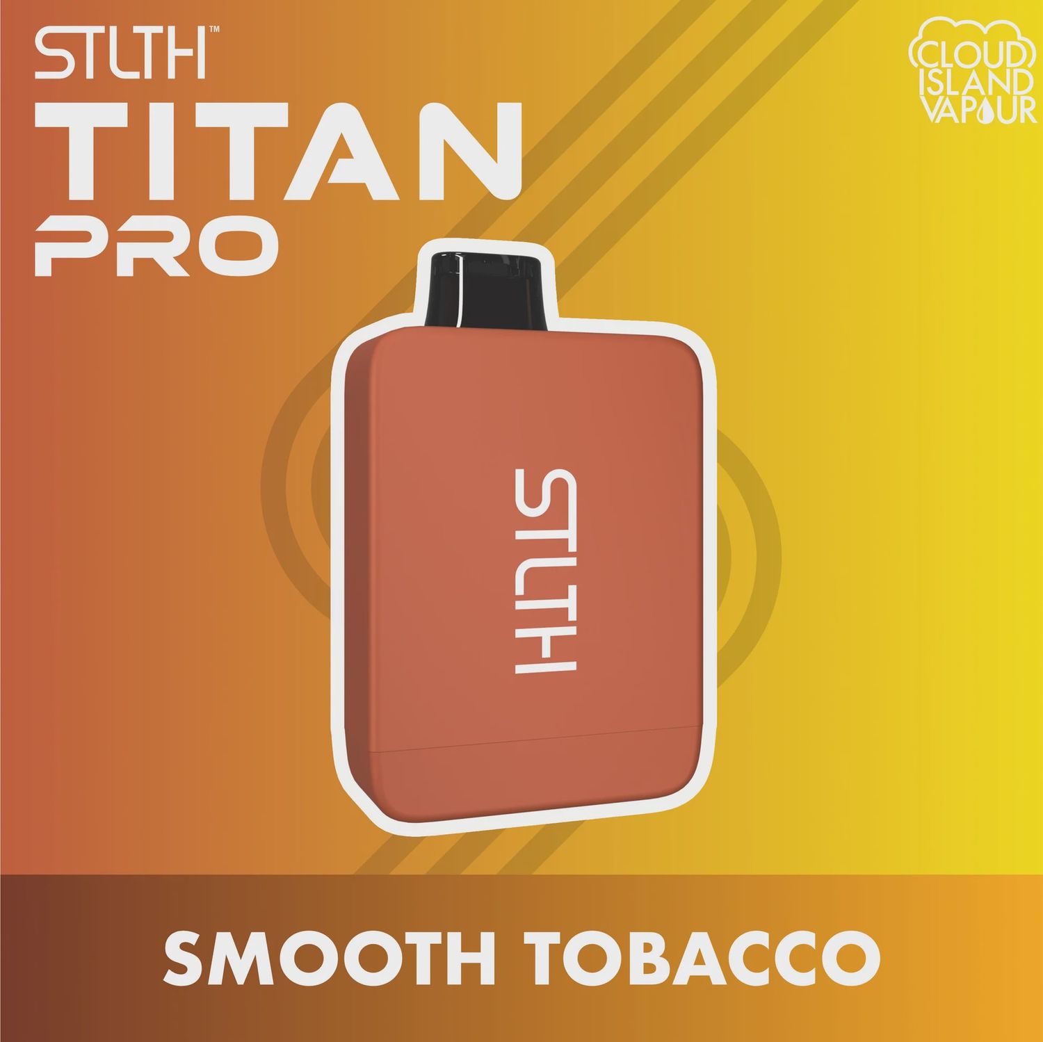 STLTH Titan Pro - Smooth Tobacco - 15K