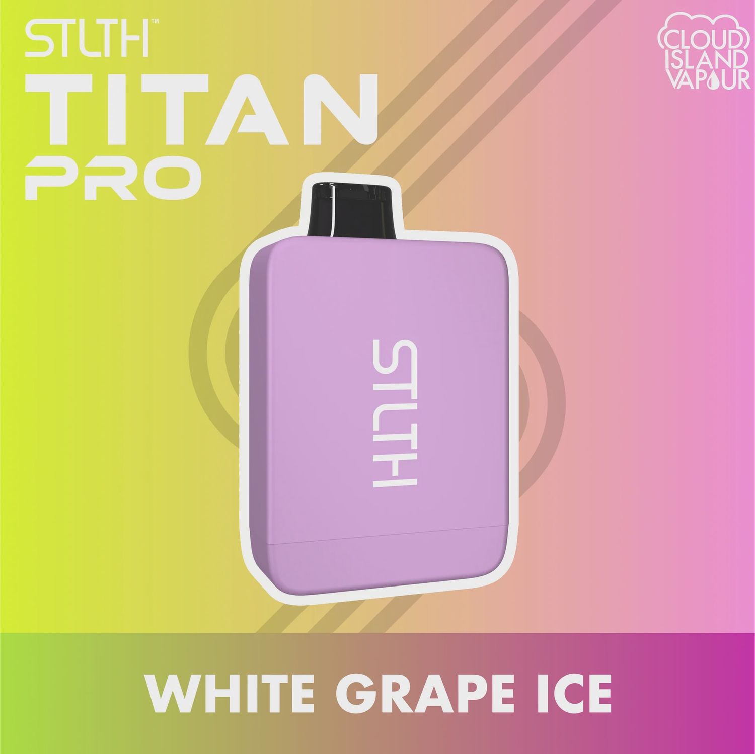 STLTH Titan Pro - White Grape Ice - 15K