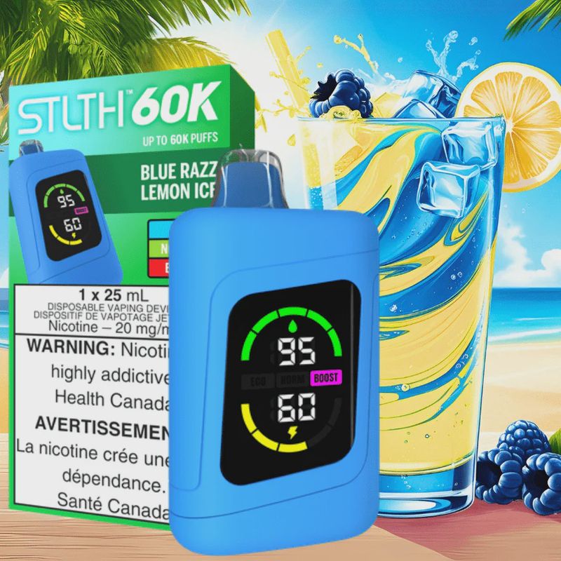 STLTH 60K - Blue Razz Lemon Ice