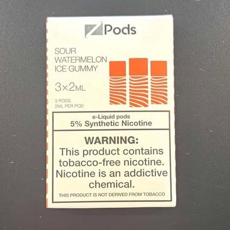 Z Pods - Sour Watermelon Ice Gummy - 5%