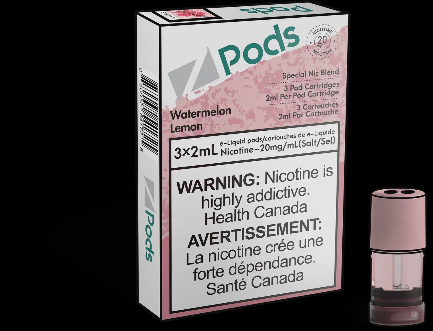 Z Pods - Watermelon Lemon - 5%
