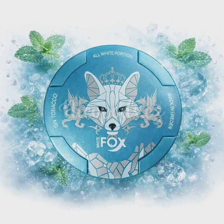 White Fox - Blue (All white Portion) - 12mg