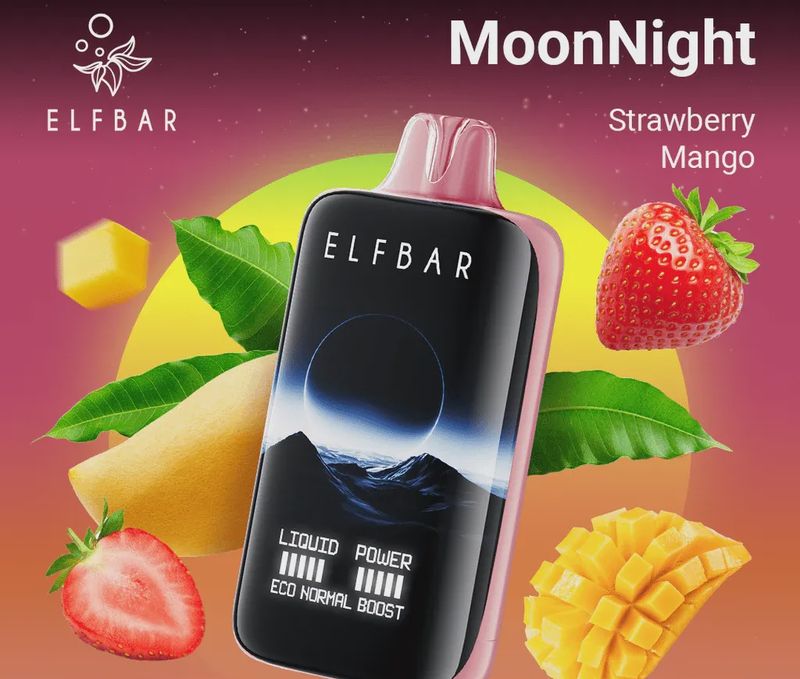 Elf Bar MoonNight - Strawberry Mango - 70K