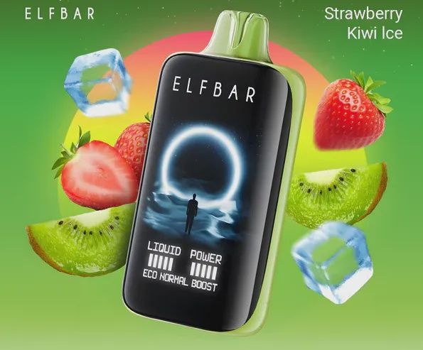 Elf Bar MoonNight - Strawberry Kiwi Ice - 70K