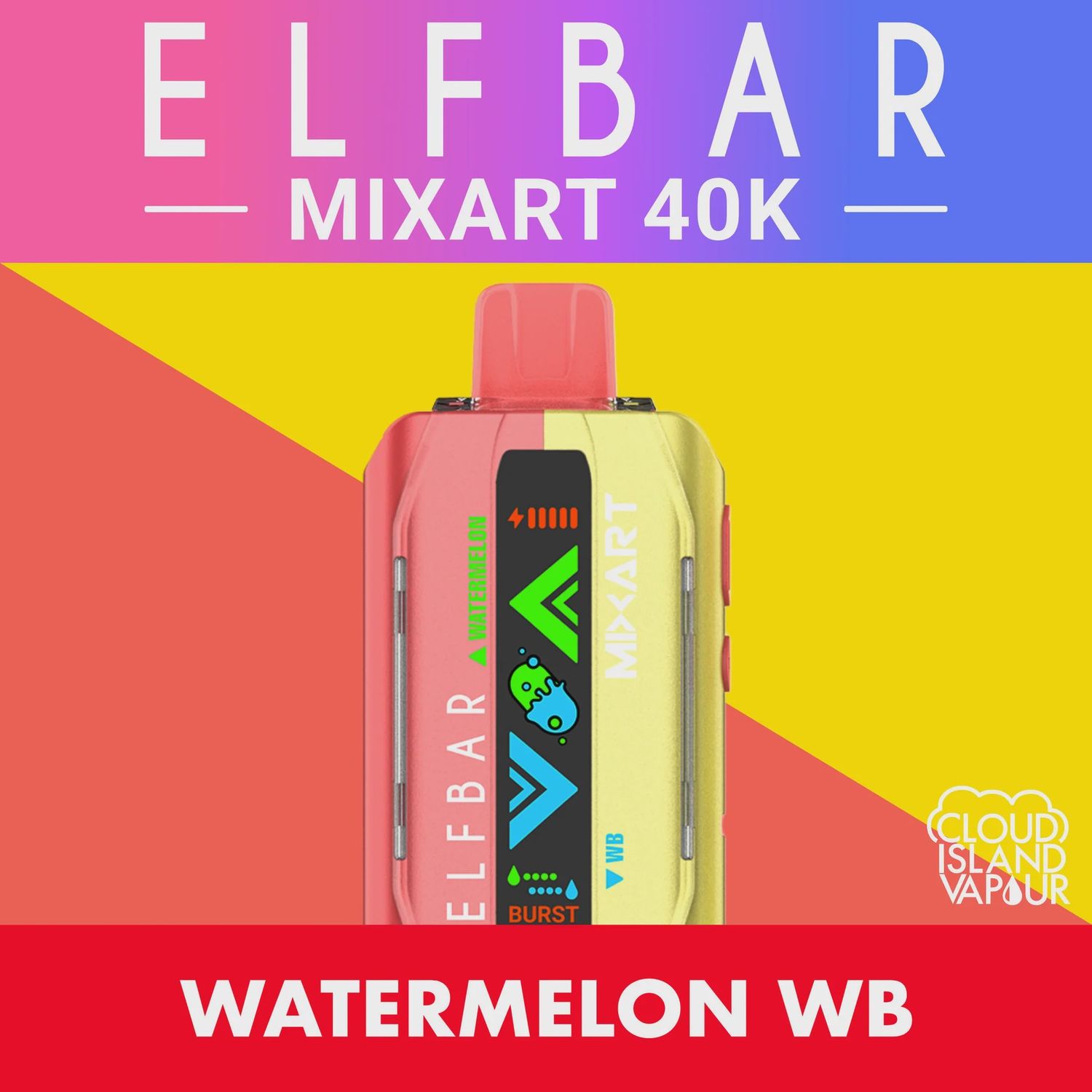 Elf Bar Mix Art - Watermelon/WB - 40K