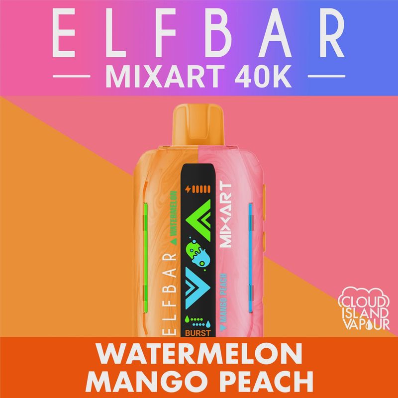 Elf Bar Mix Art - Watermelon /Mango Peach - 40K